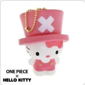  One Piece x Hello Kitty Squishy Soft Ball Chain (Hello 