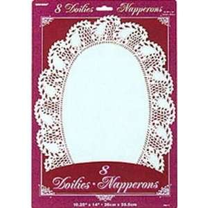  Beistle Doilies White Place Mat (12 Pack) Health 