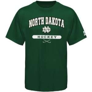  NCAA Russell North Dakota Fighting Sioux Green Hockey T 