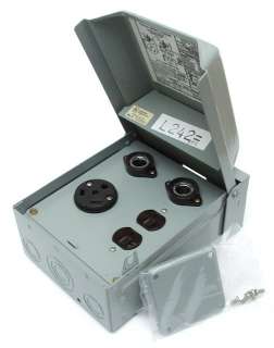 MIDWEST Cat# U041F Unmetered Power Outlet Box 30A  