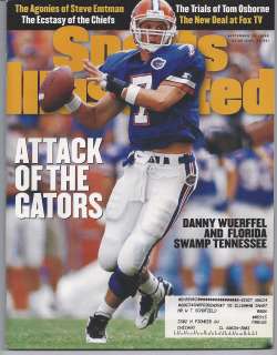 Sept. 25, 1995 Sports Illustrated Danny Wuerffel University of Florida 