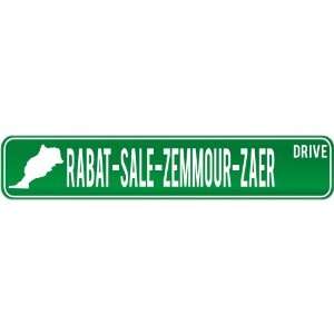  New  Rabat Sale Zemmour Zaer Drive   Sign / Signs 