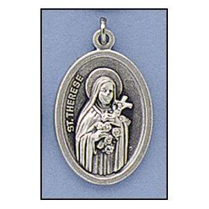 100 Piece Pack, Patron Saints Medals, St. Theresa the Little Flower 