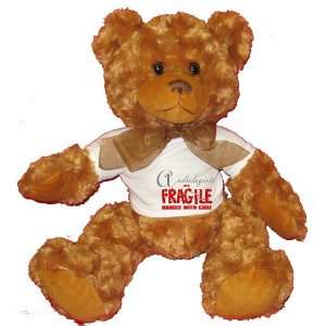  Audiologists are FRAGILE handle with care Plush Teddy Bear 
