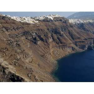 Fira Town, the Capital of Santorini, Cyclades Islands, Greek Islands 