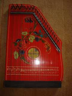VINTAGE OLD 1960 70s GERMANY MUSIMA MARKNEUKIRCHEN ZITHER 33 STRINGS 