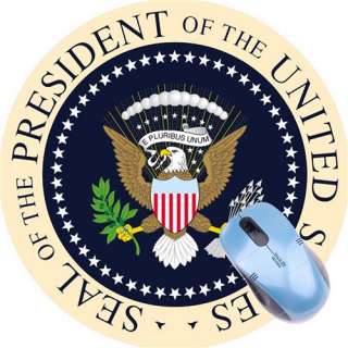 UNITED STATES PRESIDENTIAL SEAL ROUND MOUSE PAD NEW  
