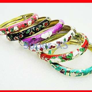 New Wholesale jewelry lots 2pcs China unique cloisonne bracelets free 