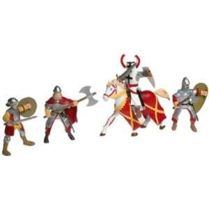  Papo Red Knights Gift Box Toys & Games