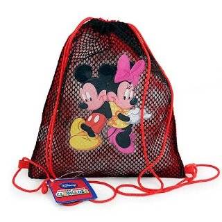  Mickey and Minnie Mesh Drawstring Tote Bag Explore 