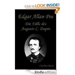 Die Fälle des Auguste C. Dupin (Anthologie) (German Edition) Edgar 