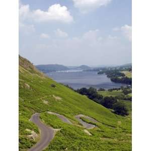 Lake Ullswater from Martindale Road, Lake District National Park 