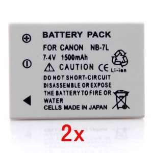   Ion Batteries for Powershot G10 & G11 Digital Cameras