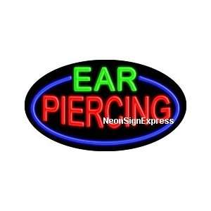 Ear Piercing Flashing Neon Sign