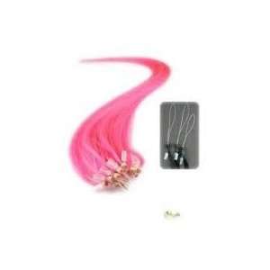  Micro Loop Ring Human Hair Extensions 25 Strands, Color 
