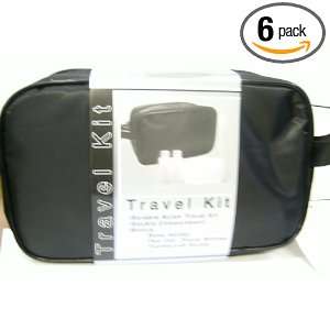 Travel Kit w/Soap Holder, Two 2oz. Travel Bottles, & Toothbrush Holder