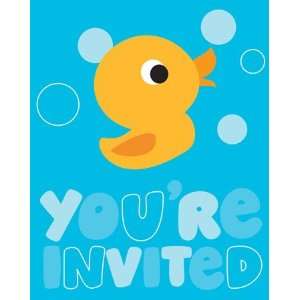  Lil Quack Party Invitations Pack of 25 Toys & Games