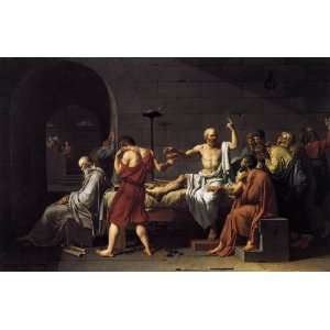  Hand Made Oil Reproduction   Jacques Louis David   40 x 26 