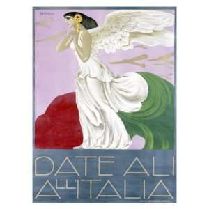  Date Ali AllItalia Giclee Poster Print by Alberto Bianchi 