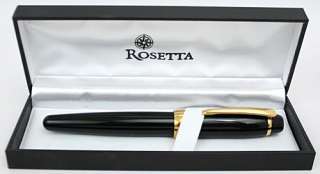 Each Coronado Pen has the distinctive Rosetta compass rose on the top 