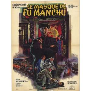  Mask of Fu Manchu Poster Movie French 27x40