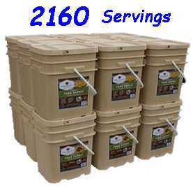   Servings Survival Food Emergency Long Term Storage Freeze dry  
