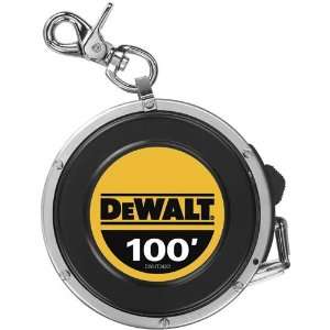  DEWALT DWHT34201 100 Foot Auto Rewind Steel Long Tape 