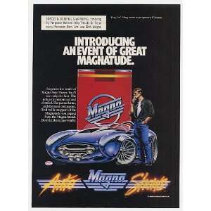  1990 Magna Cigarette Auto Shows ISCA Muscle Car Print Ad 
