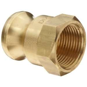 Dixon Valve 150 A BR Brass Boss Lock Type A Cam and Groove Fitting, 1 