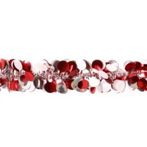    Trim a Home 12 Holiday Icons Tinsel Garland 