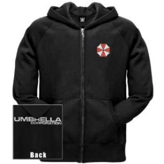  Resident Evil   Umbrella Logo Zip Hoodie Clothing