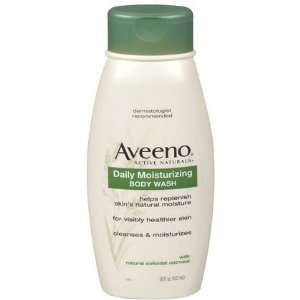 Aveeno Daily Moisturizing Body Wash 18 oz (Pack of 4 