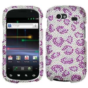   I9020 Sprint,T Mobile   Leopard Skin/purple Cell Phones & Accessories