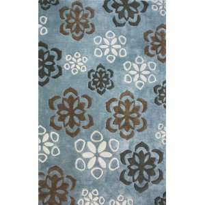  Cine Snowflakes Rug in Blue