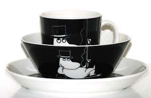 Moomin Pappa MoominPappa Plate Bowl and Mug Arabia  