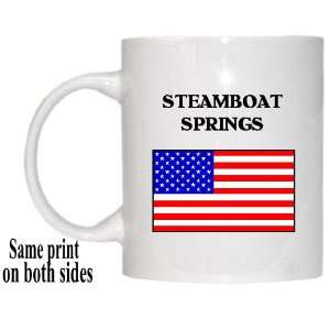  US Flag   Steamboat Springs, Colorado (CO) Mug 