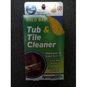  Gold Bar Tub & Tile Cleaner By Spongetech Kitchen 
