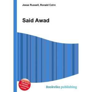  Said Awad Ronald Cohn Jesse Russell Books