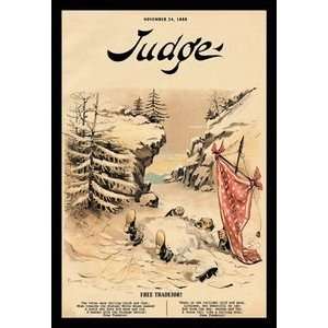  Judge Magazine Free Tradeior   20x30 Gallery Wrapped 