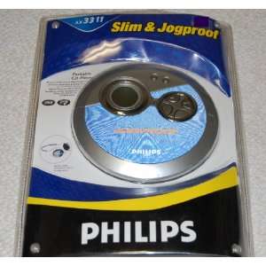 Philips AX3311 Slim and Jogproof Portable CD Player 