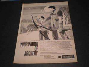 1971 Ben Pearson Archery Bow Hunting Ad  