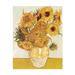  Sunflowers by Vincent van Gogh   19 3/4 x 15 3/4 inches 