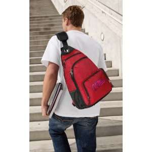  Ole Miss Sling Backpack Red