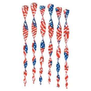  American Flag Twirlers (Pack of 6)