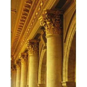  Columns and Gilded Capitals in the Iowa State Capitol 