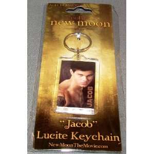  Twilight New Moon Lucite Keychain Jacob 