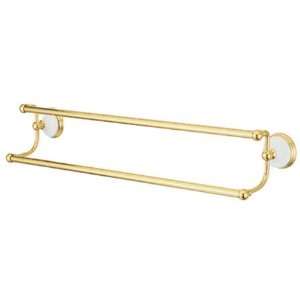   Brass Victorian 24 Double Towel Bar from the Victorian Collection