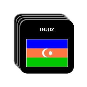  Azerbaijan   OGUZ Set of 4 Mini Mousepad Coasters 