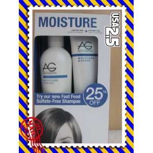 Ag Hair Cosmetic Moisture & Shine Fast Food Shampoo & Conditioner 8/6 