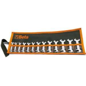 Beta 73/B13 Open End Wrench Set, 13 Pieces ranging from 4mm to 14mm in 